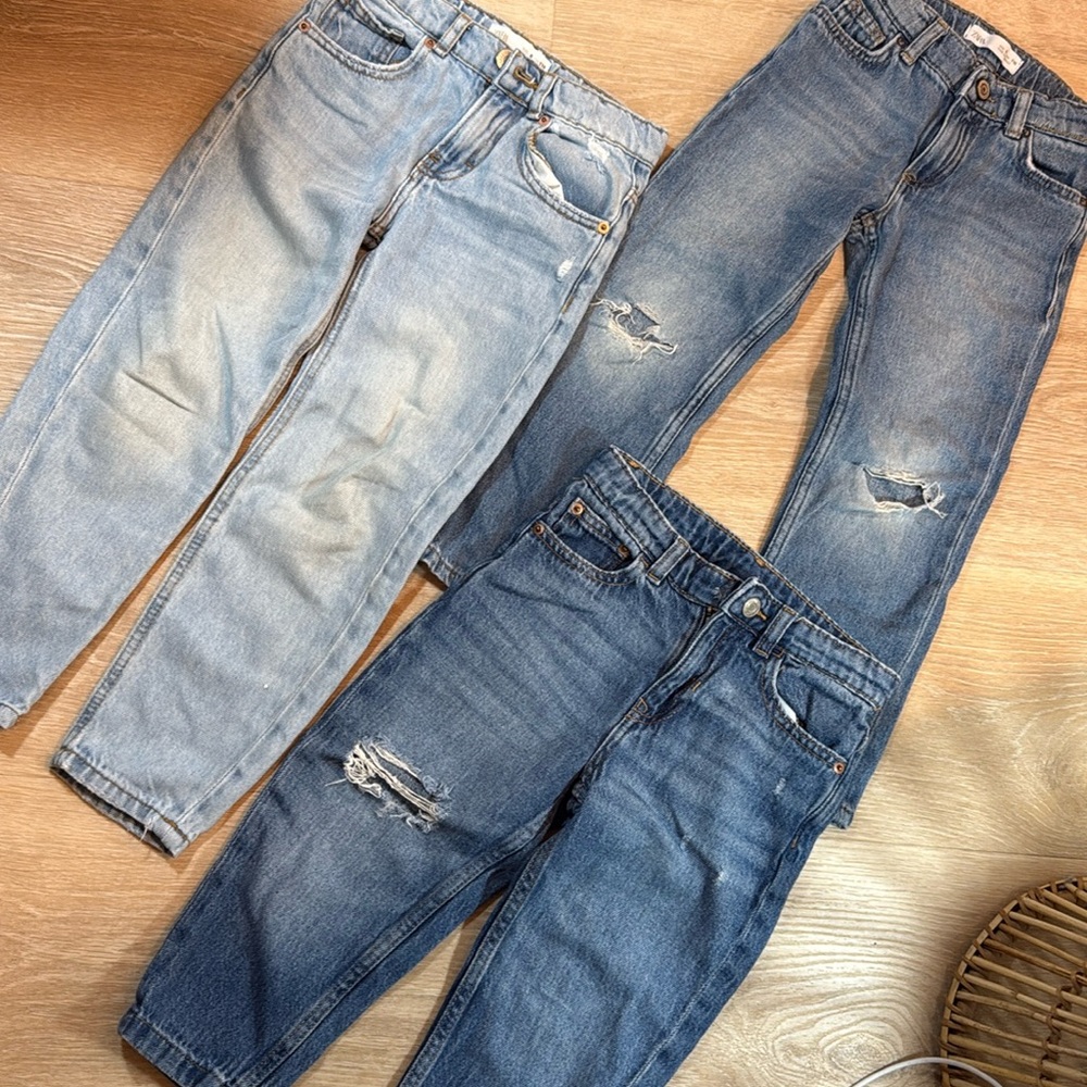 Assorted Zara kids Denim jeans